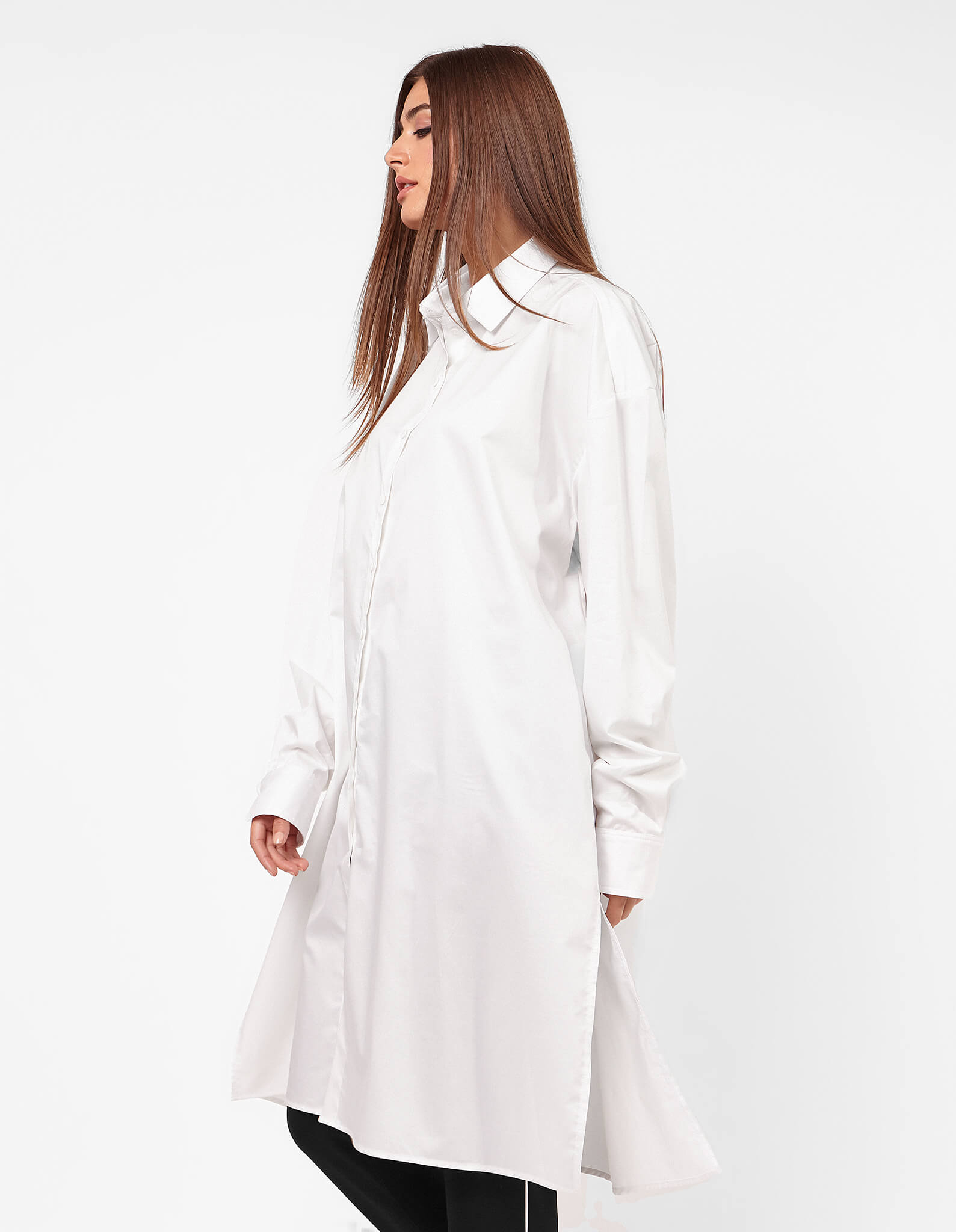 Camasa alba oversized MINIMAL
